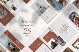 Asterix Instagram Story Design