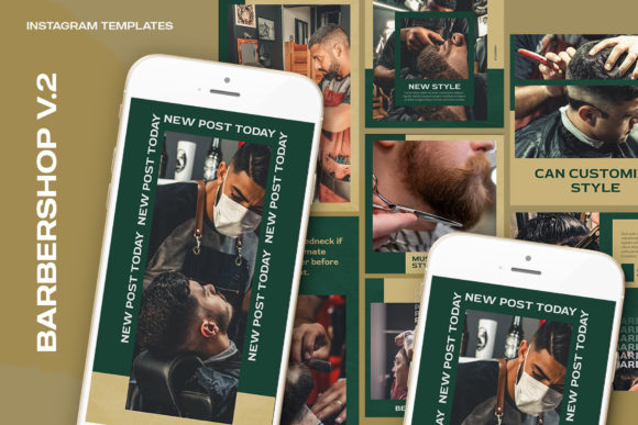 Barbershop V.2 Instagram Templates: A Modern Tool for Creative Professionals