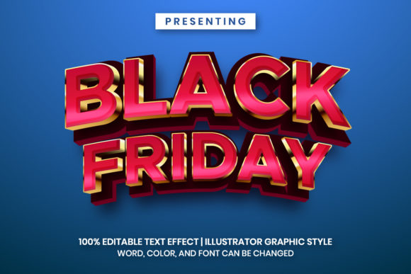 Black Friday Text Effect for Banner Sign: A Powerful Tool for Eye-Catching Advertising