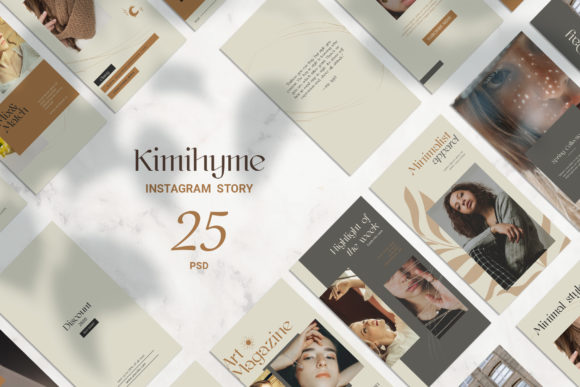 Kimihyme Instagram Story Design