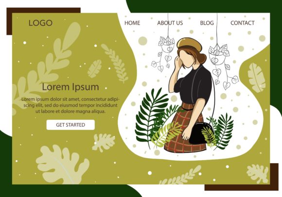 Landing Page Fashion Painter’s Clothes: A Versatile Design Solution for Modern Creatives
