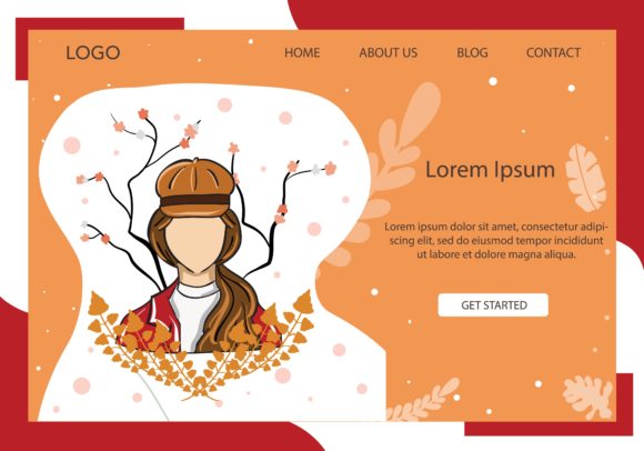 Landing Page Fashion Sporty Style