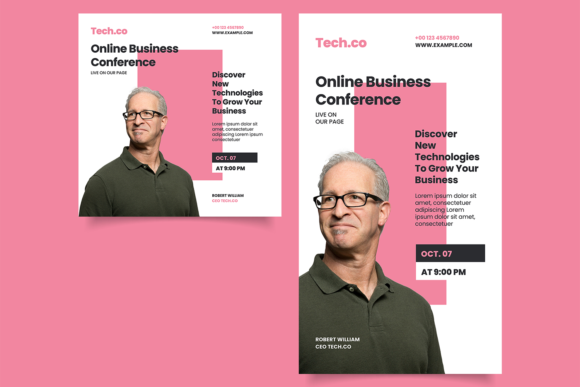 Online Business Conference Social Media