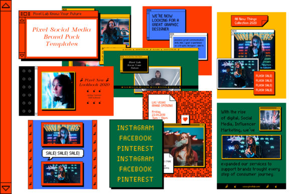 Pixel - Social Media Brand Templates