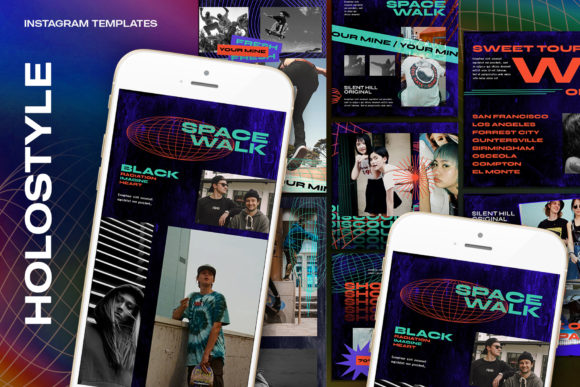 Spacestyle Instagram Templates for Creative and Professional Use
