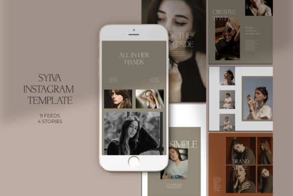 Syiva Instagram Templates for Creative Projects